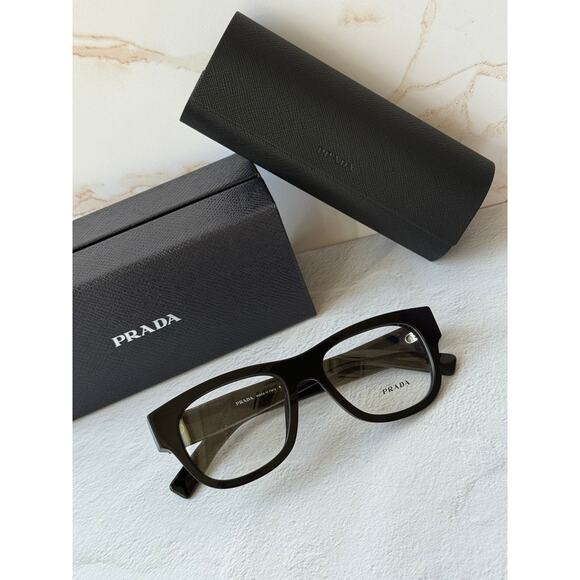 NEW Prada PR D08U Black Unisex Eyeglasses Frames main image 6